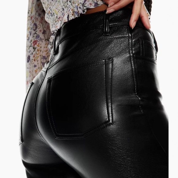 Melina Vegan Leather Pant (Tall) - Picture 5 of 7